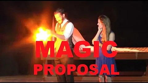 The SURPRISE Magical Proposal - LIVE ON STAGE