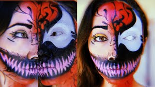 CARNAGE HALLOWEEN MAKEUP | Malia Taylor