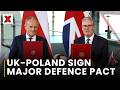 Poland And UK Sign Major Defence Cooperation Treaty Amid Security Threats | NewsX World