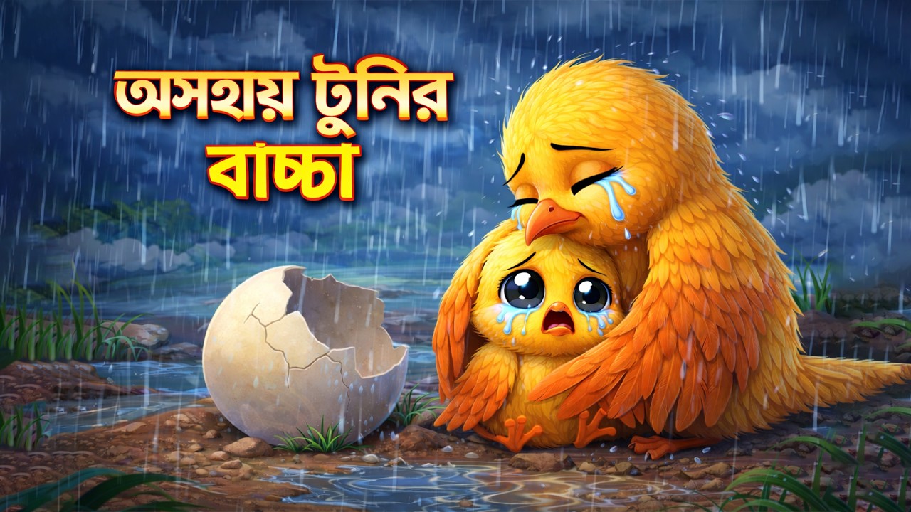 অসহায় টুনির বাচ্চা 😭 | Will Tunir Baby Survive? | Emotional Bangla Cartoon
