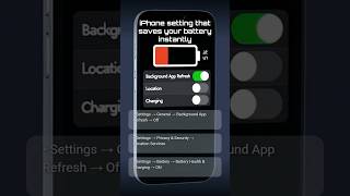 One iPhone Setting Draining Your Battery (Fix in 5 Seconds)