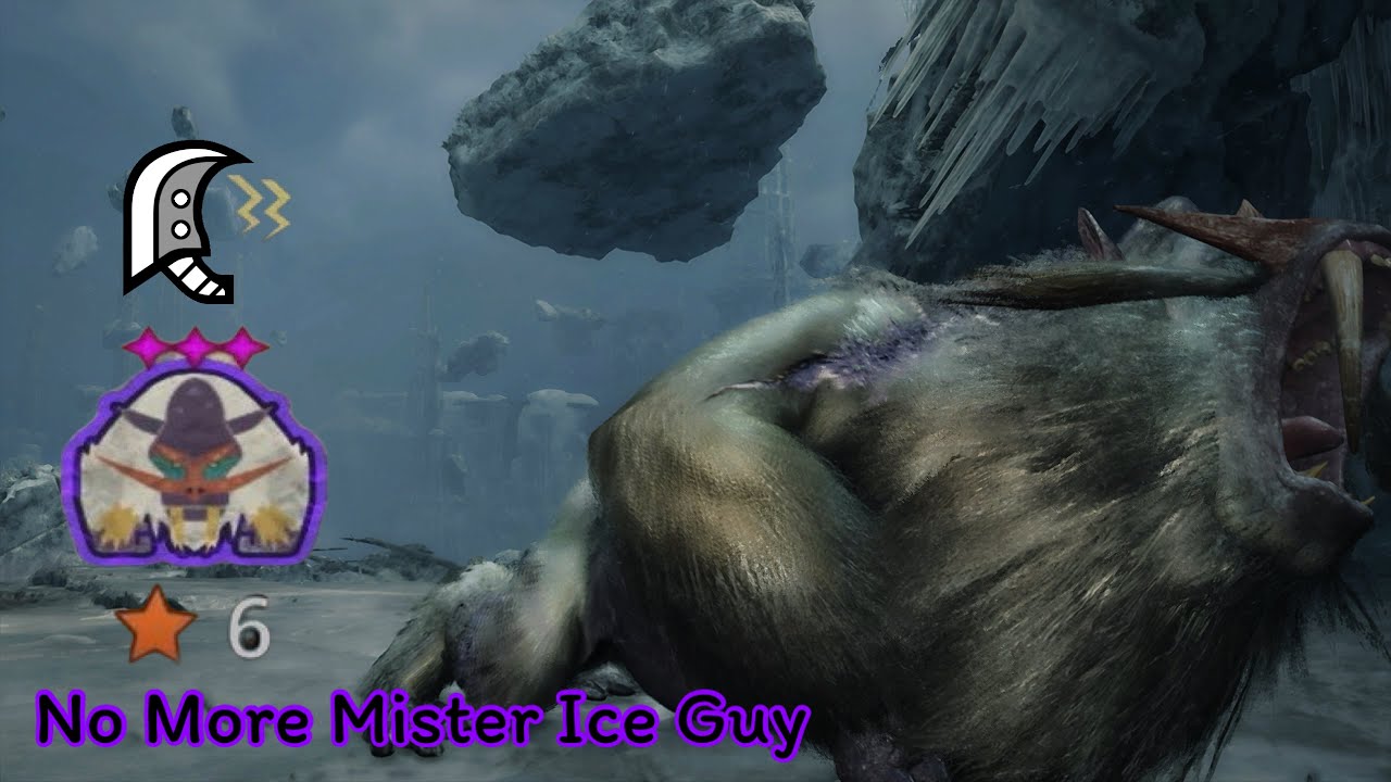 Monster Hunter Wilds Great Sword Paralysis Slay Tempered Blangonga Event No More Mister Ice Guy