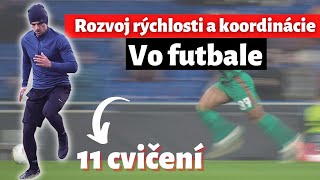 ⚡ TOP 11 CVIČENÍ pre futbalových hráčov 🔥⚽ - Rozvoj rýchlosti a koordinácie | O Pretrénovaní 😣🥵