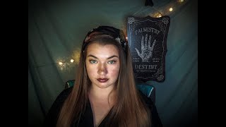 ASMR Fortune Teller Roleplay🔮| Whispered | Accent | Crystal Ball | Palm Reading | Tea | Cartomancy screenshot 4
