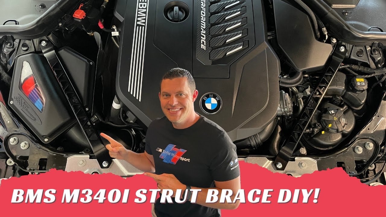 How To Install Burger Motorsports BMW G20 M340i Billet Strut Braces