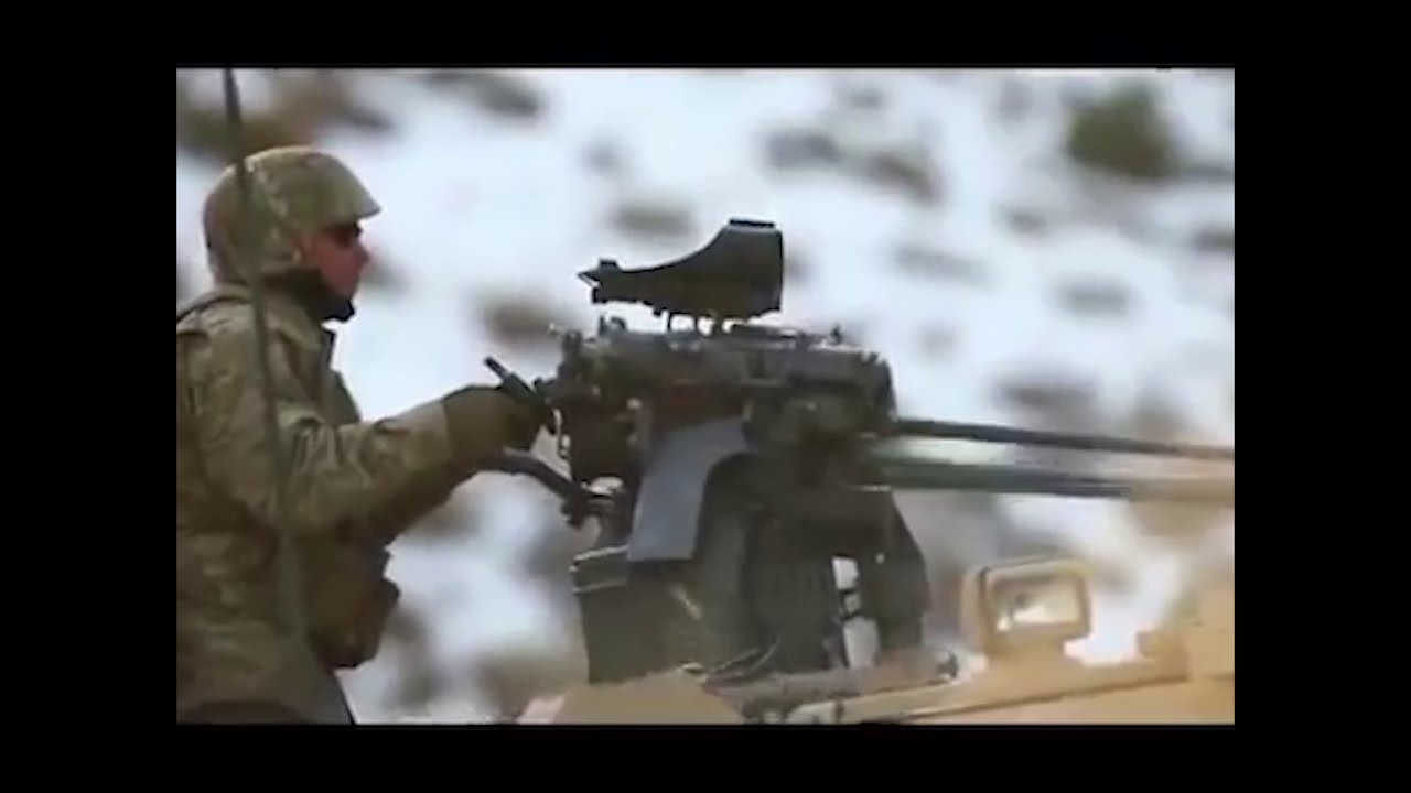 Американский военный GAU 19B 50 Cal Gatling Gun