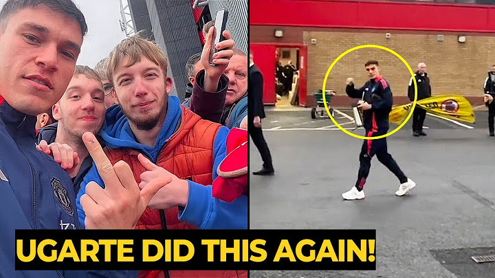 United squad arrive for Bournemouth game, but look Ugarte reaction... | Man Utd News