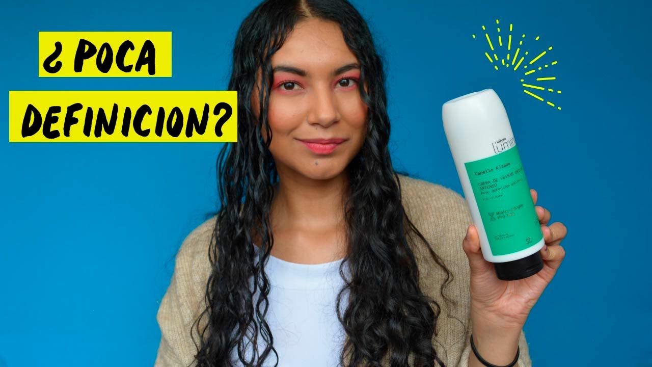 RESEÑA Crema Para Peinar Natura Lumina Rizos YouTube