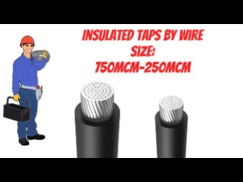 750MCM 250MCM Wire Range Rated Insulated Taps