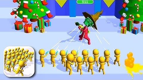 Gun Clash 3D - Gameplay (iOS, Android) Walkthrough Part 99 | Level 601-610#youtube