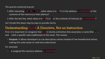 Understanding LDR and EQU Instructions in ARM Assembly: A Deep Dive