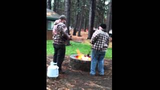 How to Start a Fire Redneck Style
