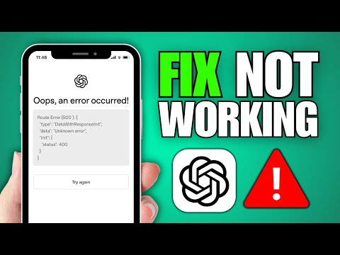 How To Fix ChatGPT Not Working On iPhone