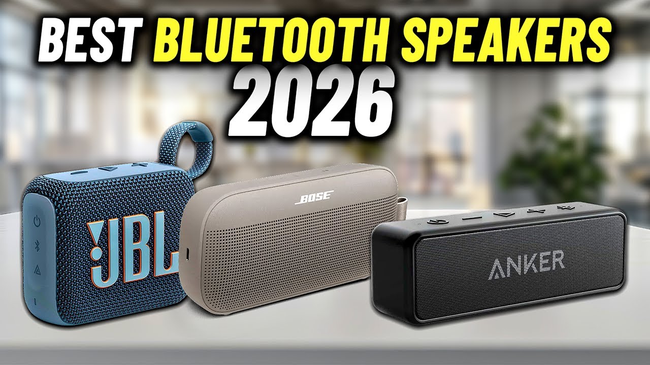 Best Bluetooth Speaker 2026 - Top 5 Best Bluetooth Speakers in 2026 ...
