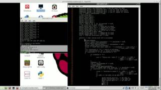 RaspberryPi: screencast 3 bits binary counter using RPi2 control using C++ episode 13