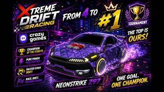 Xtreme DRIFT Racing | NeonStrike Z97 | Tournament (Rank 4-1) | Play on CrazyGames screenshot 3