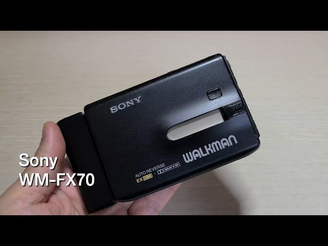 Sony WM-FX70 Cassette Walkman - YouTube