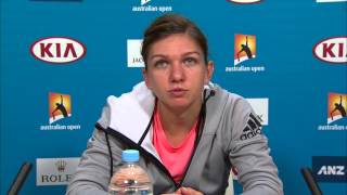 Simona Halep press conference (QF) - Australian Open 2015