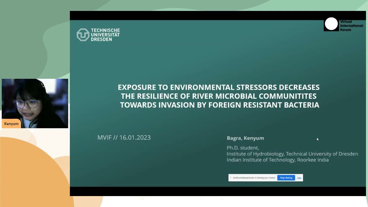 Kenyum Bagra - Environmental stressors decrease the resilience of river microbial comm. | S02 MVIF15