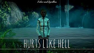 Solas and Lavellan - Hurts like hell