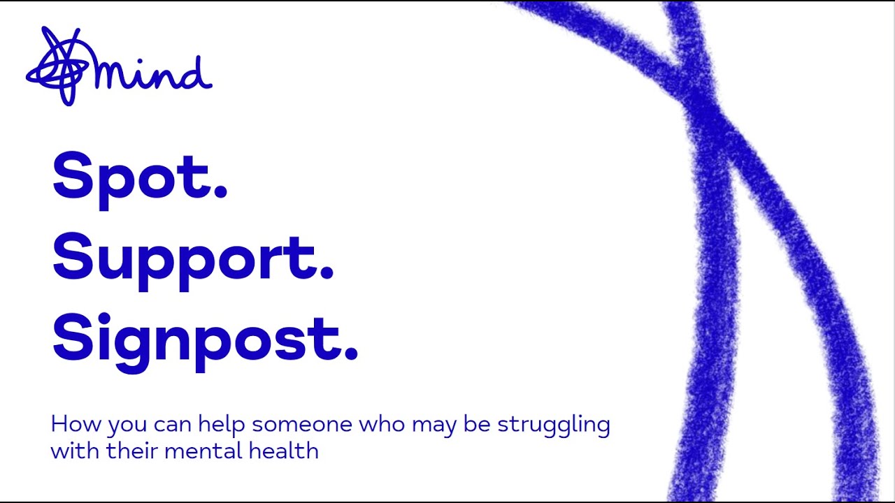 Support Signpost Spot Support Signpost webinar March 2024. Sports Focused Mental Health ...