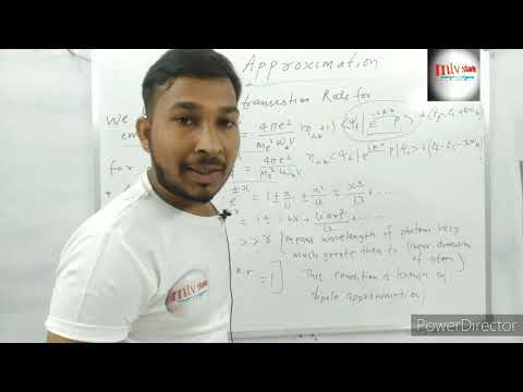 dipole approximation in time dependent perturbation theory - YouTube