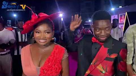 SEE HOW TOPE ALABI HONOURED FUNKE AKINDELE AT HER MOVIE PREMIERE WITH KAMO STATE & HIS WIFE!