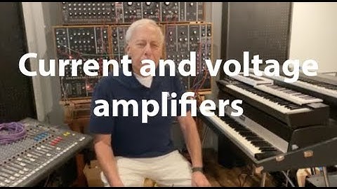 Current and voltage amplifiers