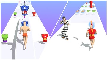 Mashup Hero 💪🦵🏃 All Levels Gameplay Trailer Android,Ios New Game