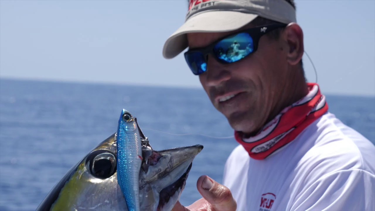 Professional angler, George Gozdz, Fishes the new Yo-Zuri High Speed Vibe  in the Bahamas