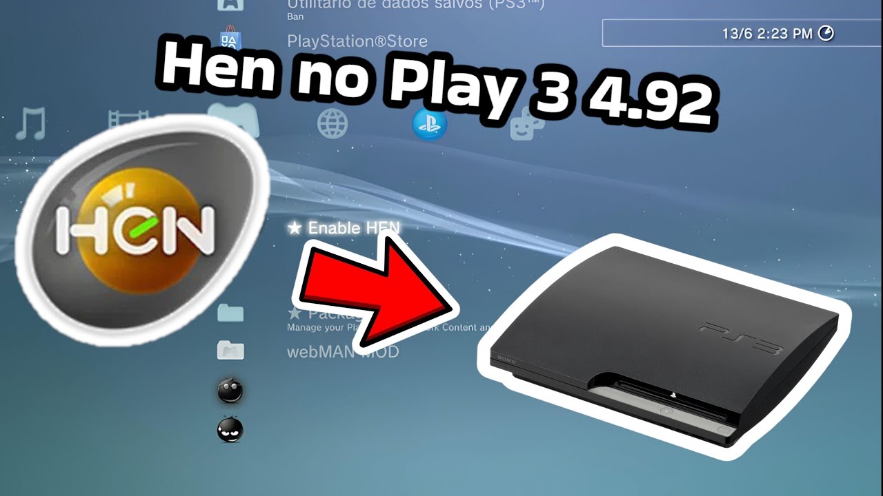 COMO DESBLOQUEAR QUALQUER PLAYSTATION 3 NA VERSÃO 4.92 || GUIA PRO DESBLOQUEIO HEN