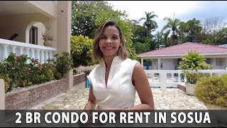 2BR Modern Condo for Rent in Sosua | Close to Beach and Downtown