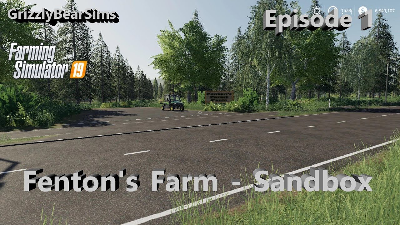 Farming Simulator 19 ᴴᴰ  Fenton Farm (Sandbox) - by Stevie  🚜  Episode 1