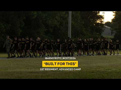 "Built for This" | 1st Regiment, Advanced Camp | CST 2026