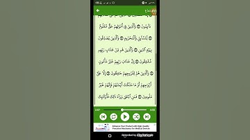 #قرآن كريم - سوره المعارج ( الشيخ ياسر الدوسري ) من الايه 22 إلى الايه 29 ( 70 )