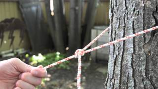 How to a Two Half Hitch and Tautline Hitch Knots