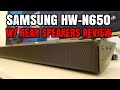 Samsung HW-N650 ACOUSTIC SOUNDBAR UNBOXING AND HANDS ON