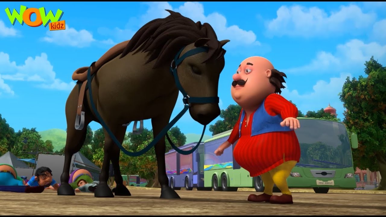 Motu Patlu In Film City  Motu Patlu New  S13  Cartoons For Kids   spot