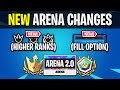 *NEW* Fortnite Arena Changes! (Fill Option, Harder To Reach Champs &amp; More)