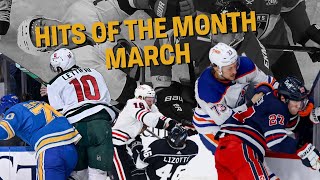 NHL Hits of the Month March 2024