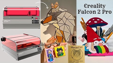 Manualidades que hice con mi Creality Falcon2 Pro, Grabado y corte Láser