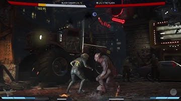 Injustice 2 Black Canary vs The Flash