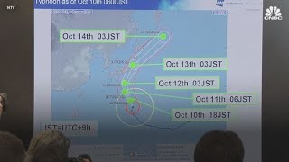 Super typhoon threatens Japan with strong wind, heavy rainfall
