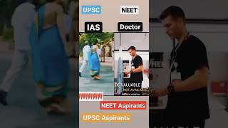 Doctor v-s IAS - NEET Motivation status? @iasmotivation @neet @motivation @shorts 