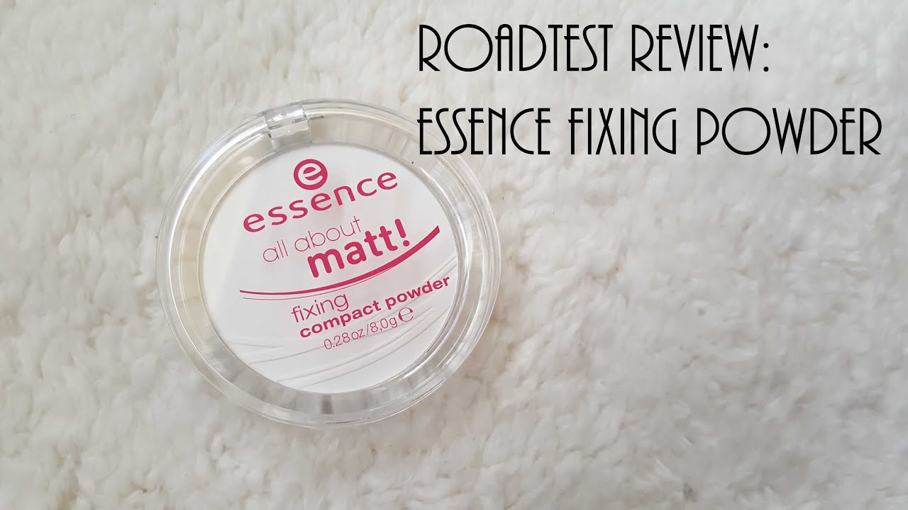 Roadtest Review: Essence Fixing Powder - YouTube