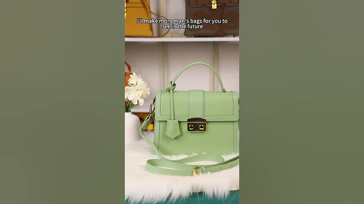 💕As a handmade leather goods specialist, I recommend a versatile handmade bag for you! #bag