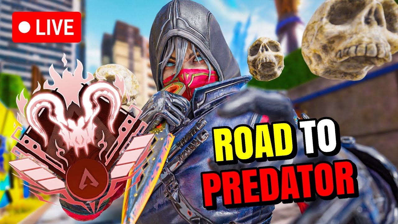🔴 APEX LEGENDS RANKED ROAD TO PREDATOR CONTROLLER ON PC LIVE STREAM ...
