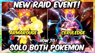 SOLO New Armarouge & Ceruledge Raid Event - LIMITED TIME ONLY!!