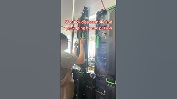 Rental led display 5S quick disassemble and packaging #Ledvdi #rentalledscreen #ledscreenrental