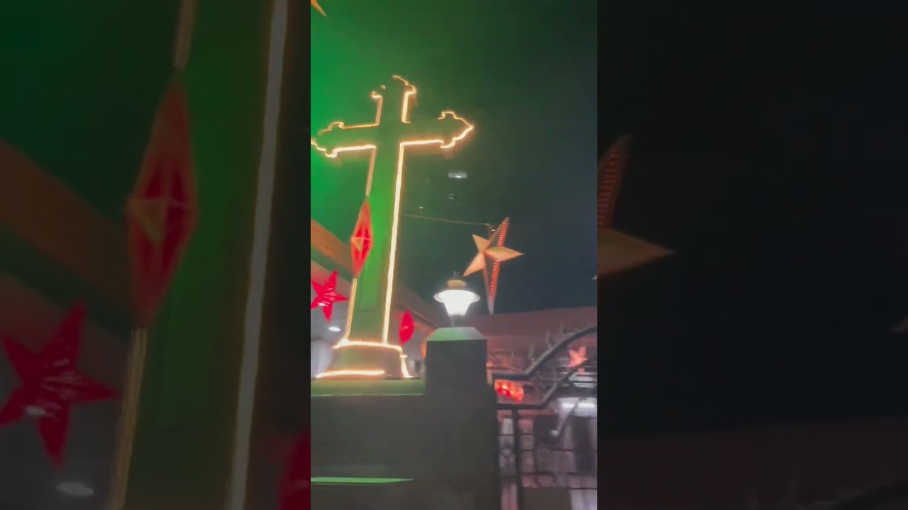 Christmas Church light decoration status ✨ 